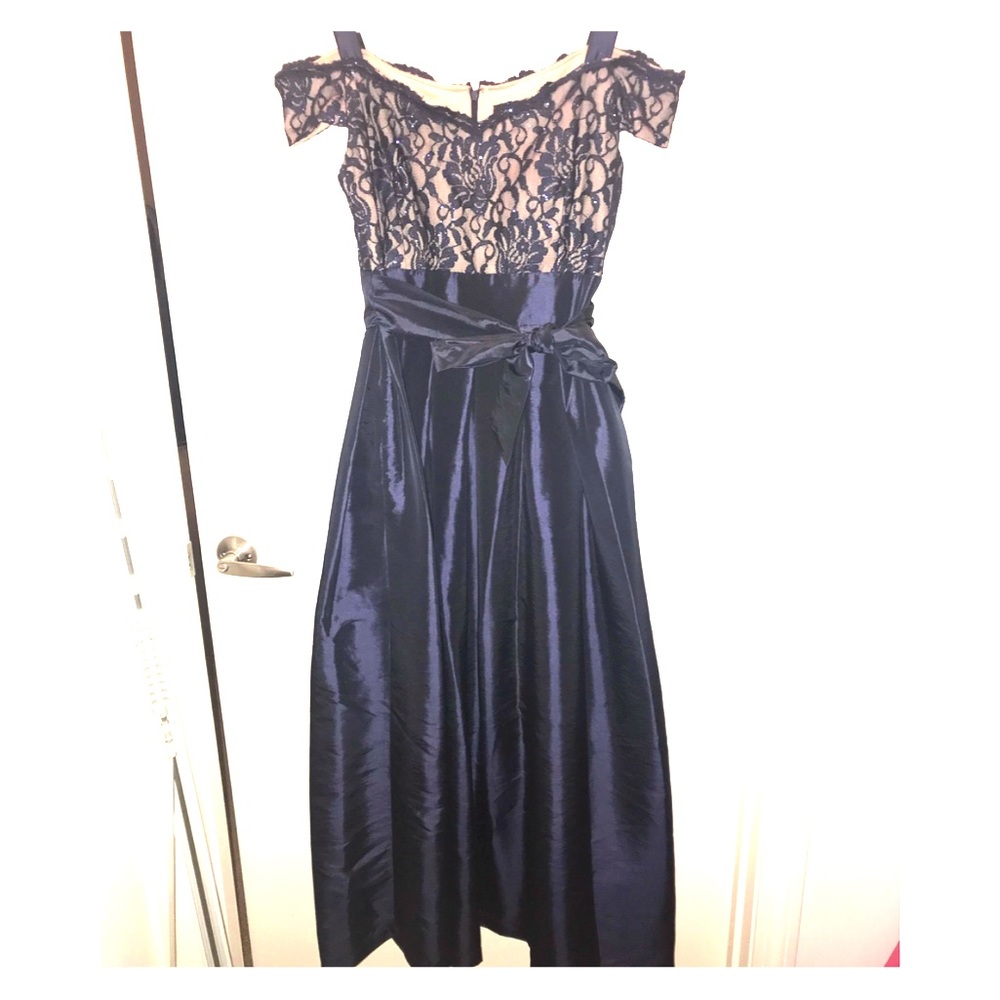 Navy Blue Gown